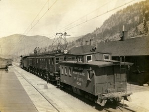 Test Train at Alberton, August 24, 1916