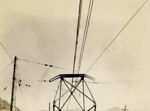 Pantograph at the West Switch, Alberton, August 24, 1916