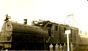 Locomotive 10254 at Black River Jct., April, 1920.