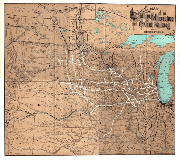 1887 Route Map