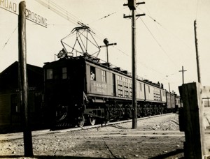 Test train at Drummond, October 23, 1916